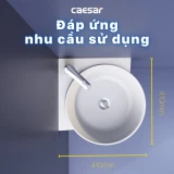 Chậu rửa treo tường Caesar LF5238 2