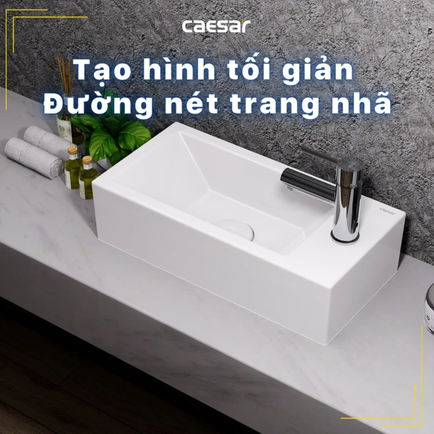 chau rua treo tuong caesar lf5239s 6