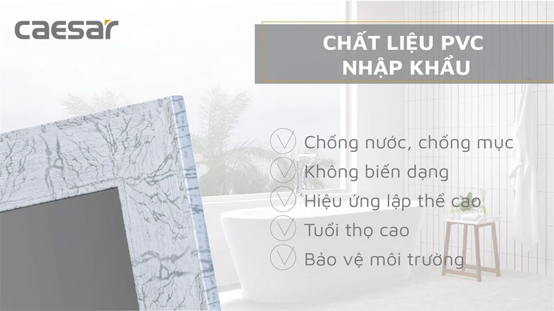 guong caesar m936 chat lieu pvc