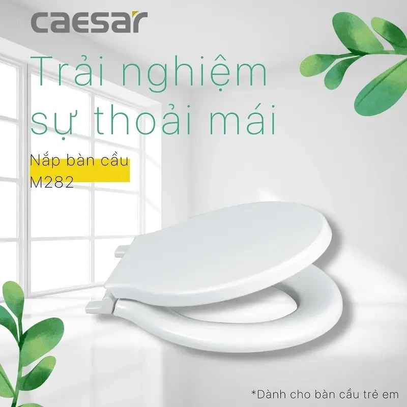 Ảnh Nắp bồn cầu Caesar M282 2