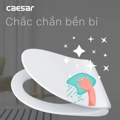 Ảnh Nắp bồn cầu Caesar M284 2