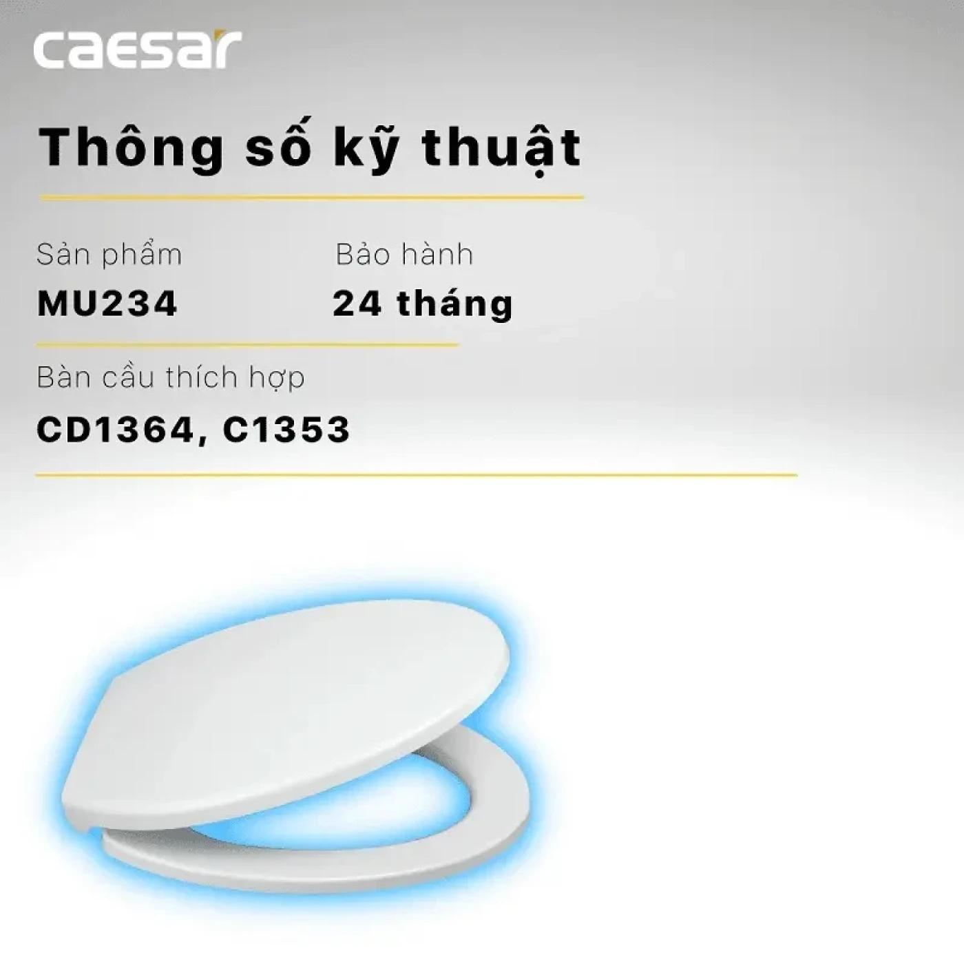 nap bon cau caesar mu234