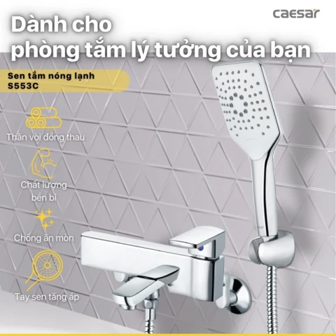 Ảnh Sen tắm CAESAR S553C 3