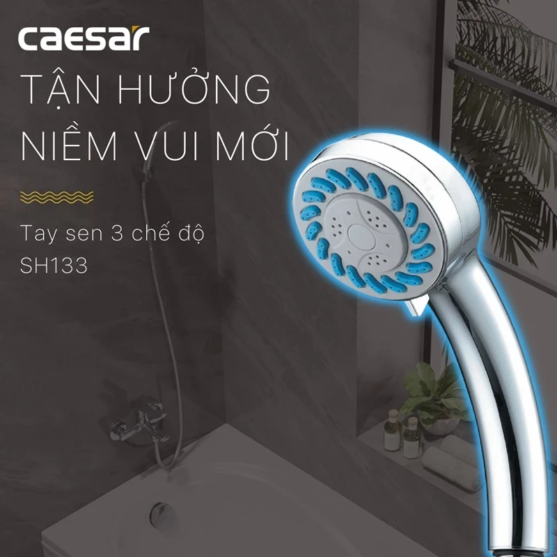 Ảnh Tay sen 3 chế độ Caesar SH133 2