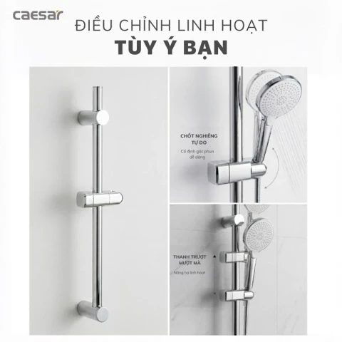 Ảnh Thanh trượt sen tắm Caesar WG117 2