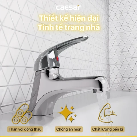 Ảnh Vòi chậu CAESAR B260CU 4
