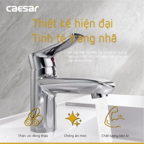 Ảnh Vòi chậu Caesar B490CP 2