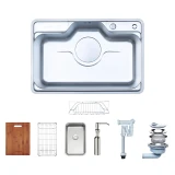 Chậu rửa bát Nobinox LIKEN NL724D 2
