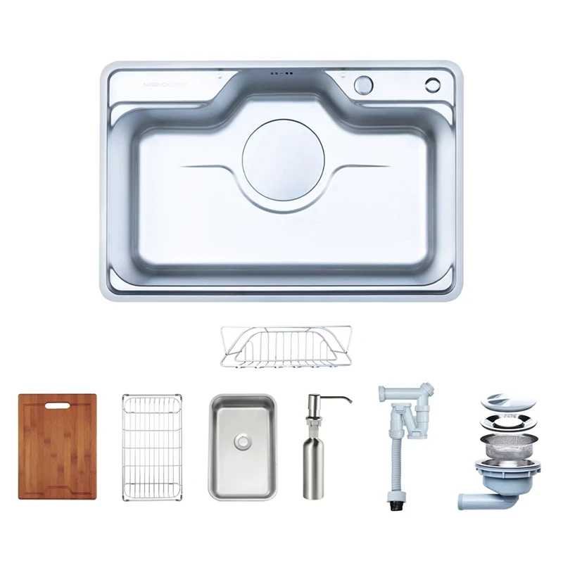 Ảnh Chậu rửa bát Nobinox LIKEN NL724D 2