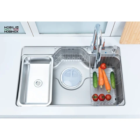 Ảnh Chậu rửa bát Nobinox LIKEN NL725D 2