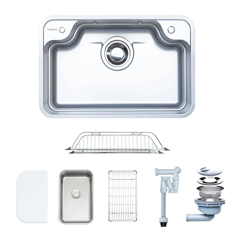 Ảnh Chậu rửa bát Nobinox LIKEN NL770D 3