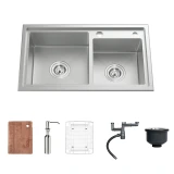 Chậu rửa bát Nobinox LIKEN NL786 2