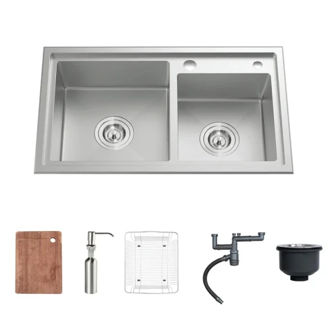 Ảnh Chậu rửa bát Nobinox LIKEN NL786 2
