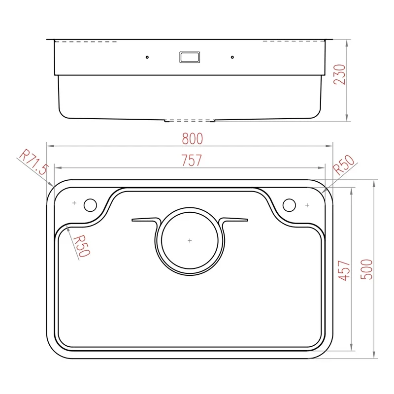 Ảnh Chậu rửa bát Nobinox LIKEN NL790D 2