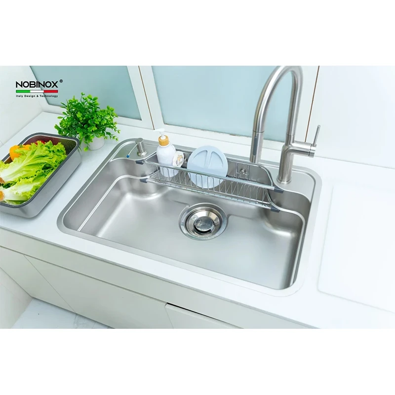 Ảnh Chậu rửa bát Nobinox LIKEN NL790D 11