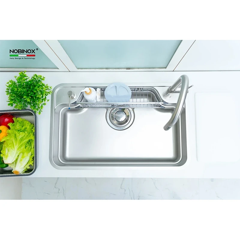 Ảnh Chậu rửa bát Nobinox LIKEN NL790D 12