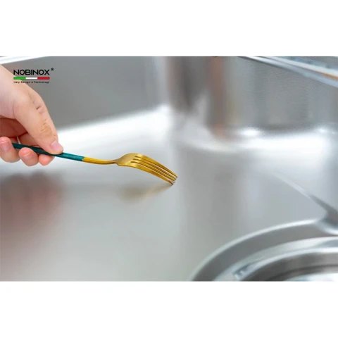 Ảnh Chậu rửa bát Nobinox LIKEN NL790D 13