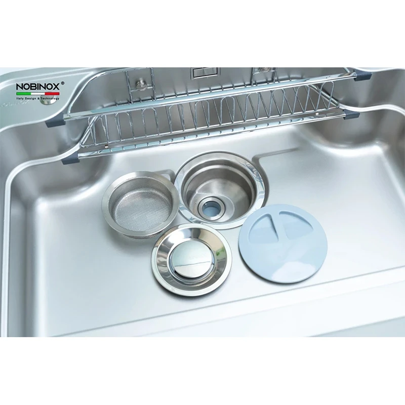 Ảnh Chậu rửa bát Nobinox LIKEN NL790D 15