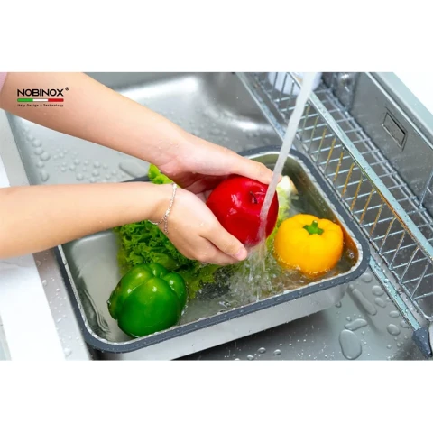 Ảnh Chậu rửa bát Nobinox LIKEN NL790D 16