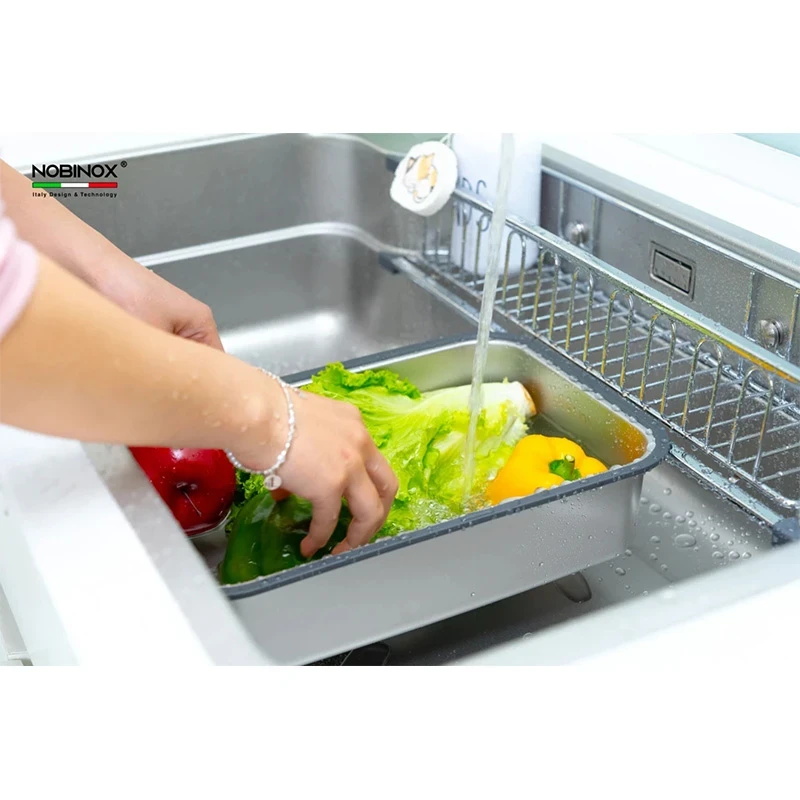 Ảnh Chậu rửa bát Nobinox LIKEN NL790D 17