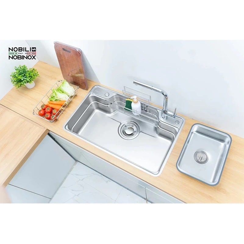 Ảnh Chậu rửa bát Nobinox LIKEN NL792D 16