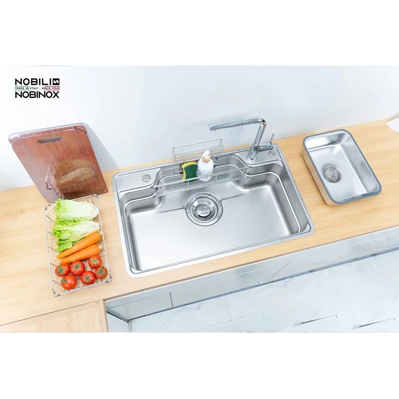 Ảnh Chậu rửa bát Nobinox LIKEN NL792D 17