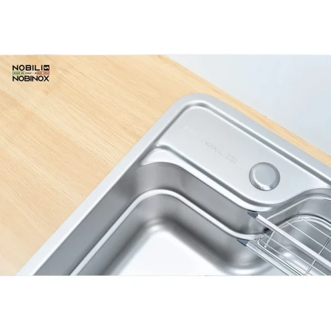 Ảnh Chậu rửa bát Nobinox LIKEN NL792D 18