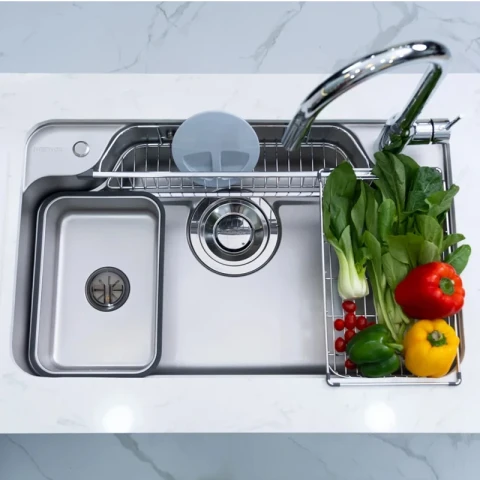 Ảnh Chậu rửa bát Nobinox LIKEN NL890D 6
