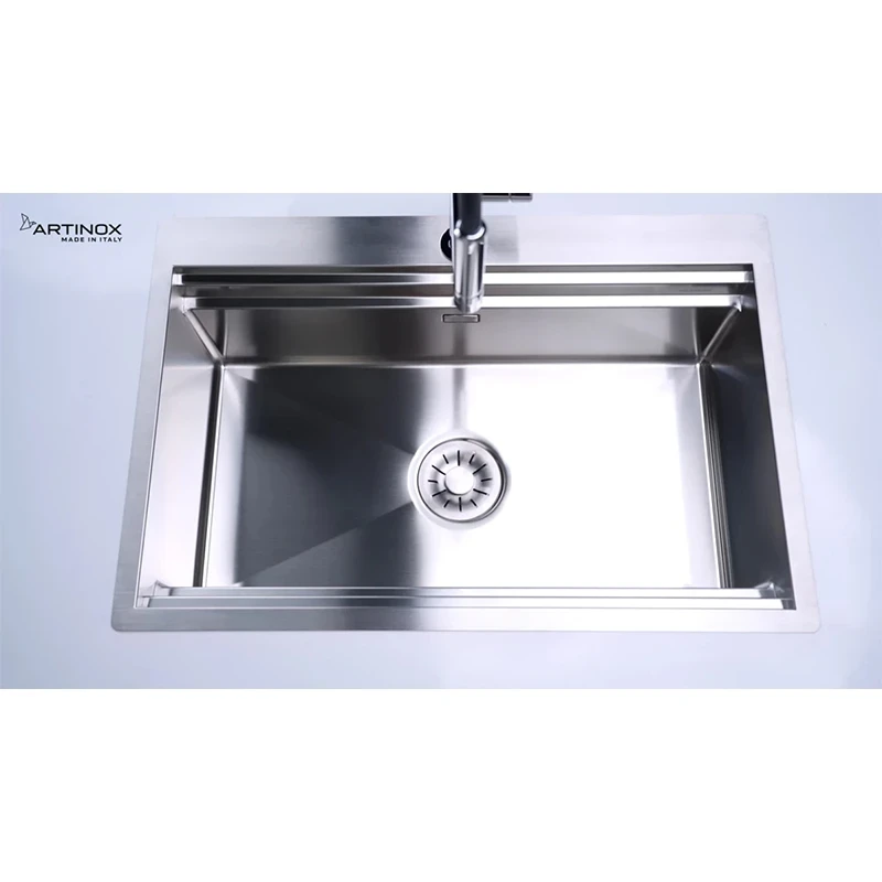 Ảnh Chậu rửa bát Nobinox TITANIUM NA805T 6