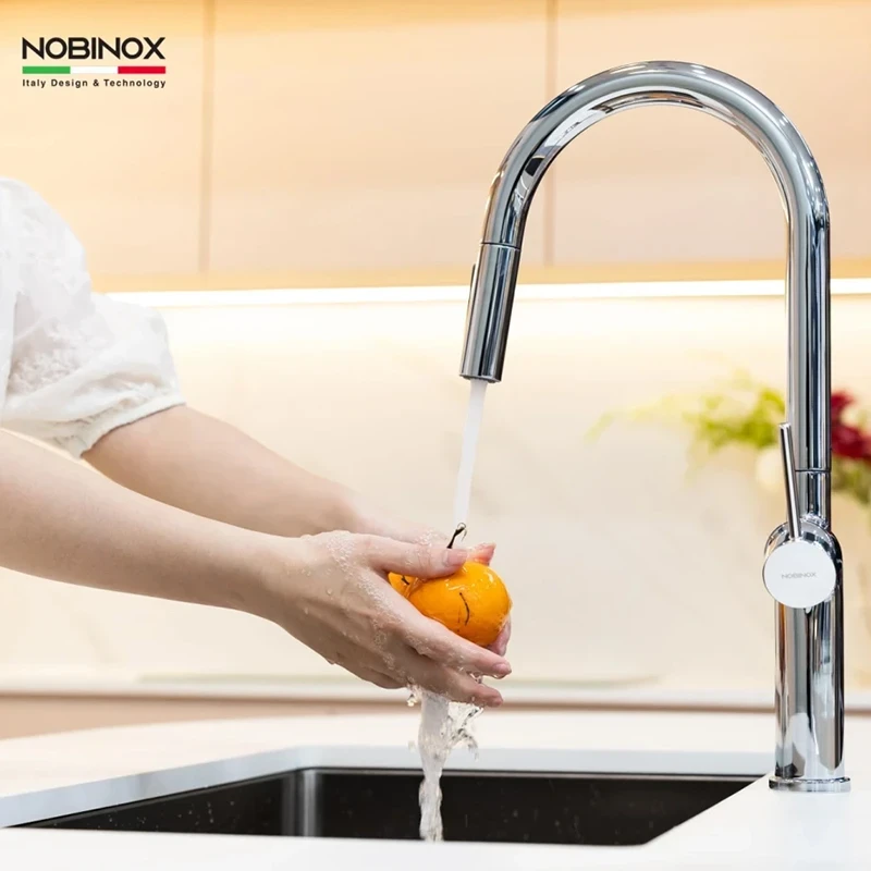 Ảnh Vòi rửa bát Nobinox ADORA NX990 5