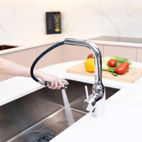 Ảnh Vòi rửa bát Nobinox AQUA VX568 2