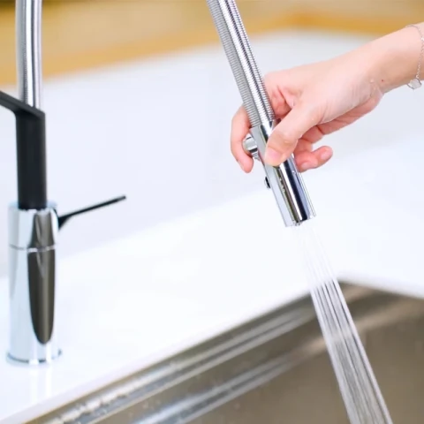 Ảnh Vòi rửa bát Nobinox HERON NB228 4
