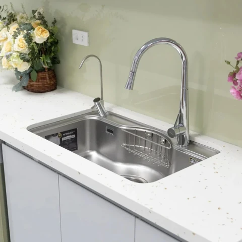 Ảnh Vòi rửa bát Nobinox LOTUS 640 2
