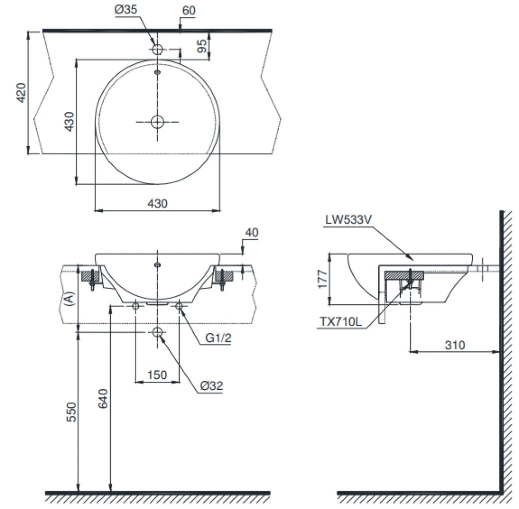 chau rua ban am ban toto lt533r