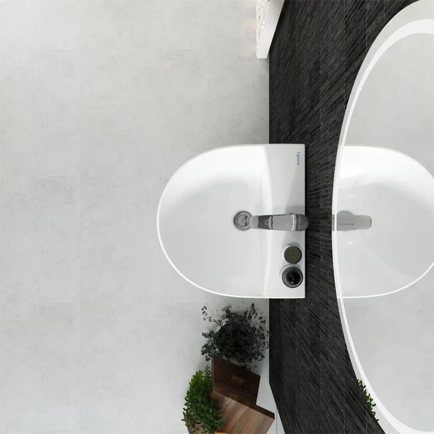 chau rua treo tuong viglacera v63 khang khuan