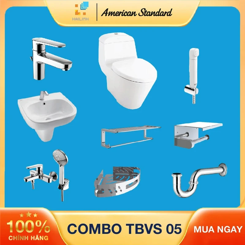 Combo Thiết bị vệ sinh American Standard 05