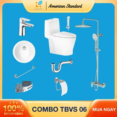 Ảnh Combo Thiết bị vệ sinh American Standard 06 1