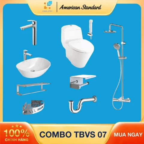 Ảnh Combo Thiết bị vệ sinh American Standard 07 1