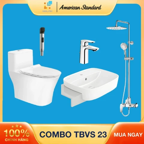 Combo thiết bị vệ sinh American Standard 23