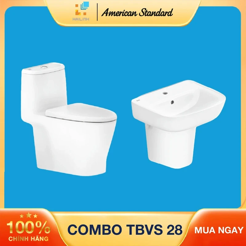 Ảnh Combo thiết bị vệ sinh American Standard 28 1