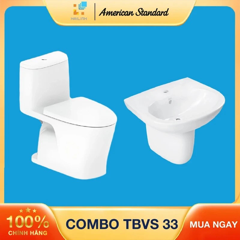 Combo thiết bị vệ sinh American Standard 33