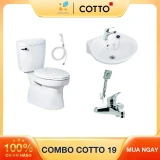 Combo thiết bị vệ sinh Cotto số 19 1