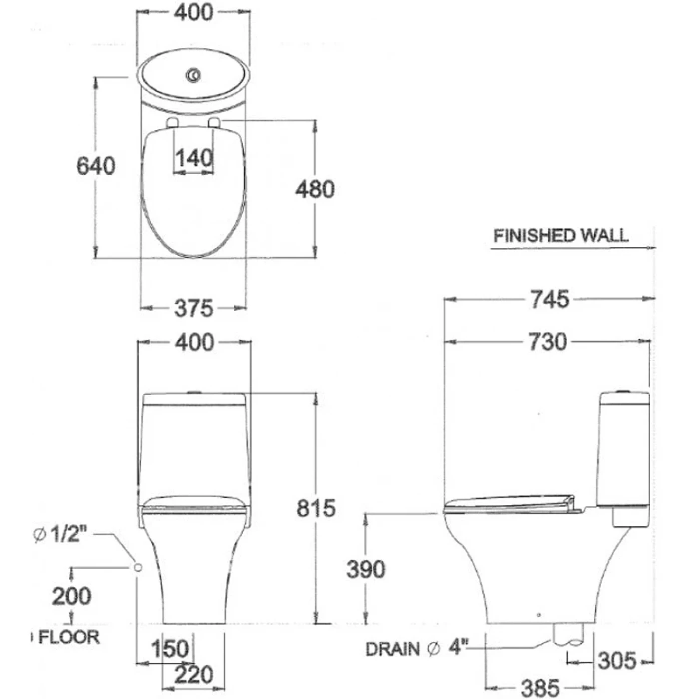 ban ve ky thuat bon cau 1 khoi cotto c12027
