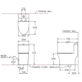 Bồn cầu 1 khối Cotto C11006HOS 4