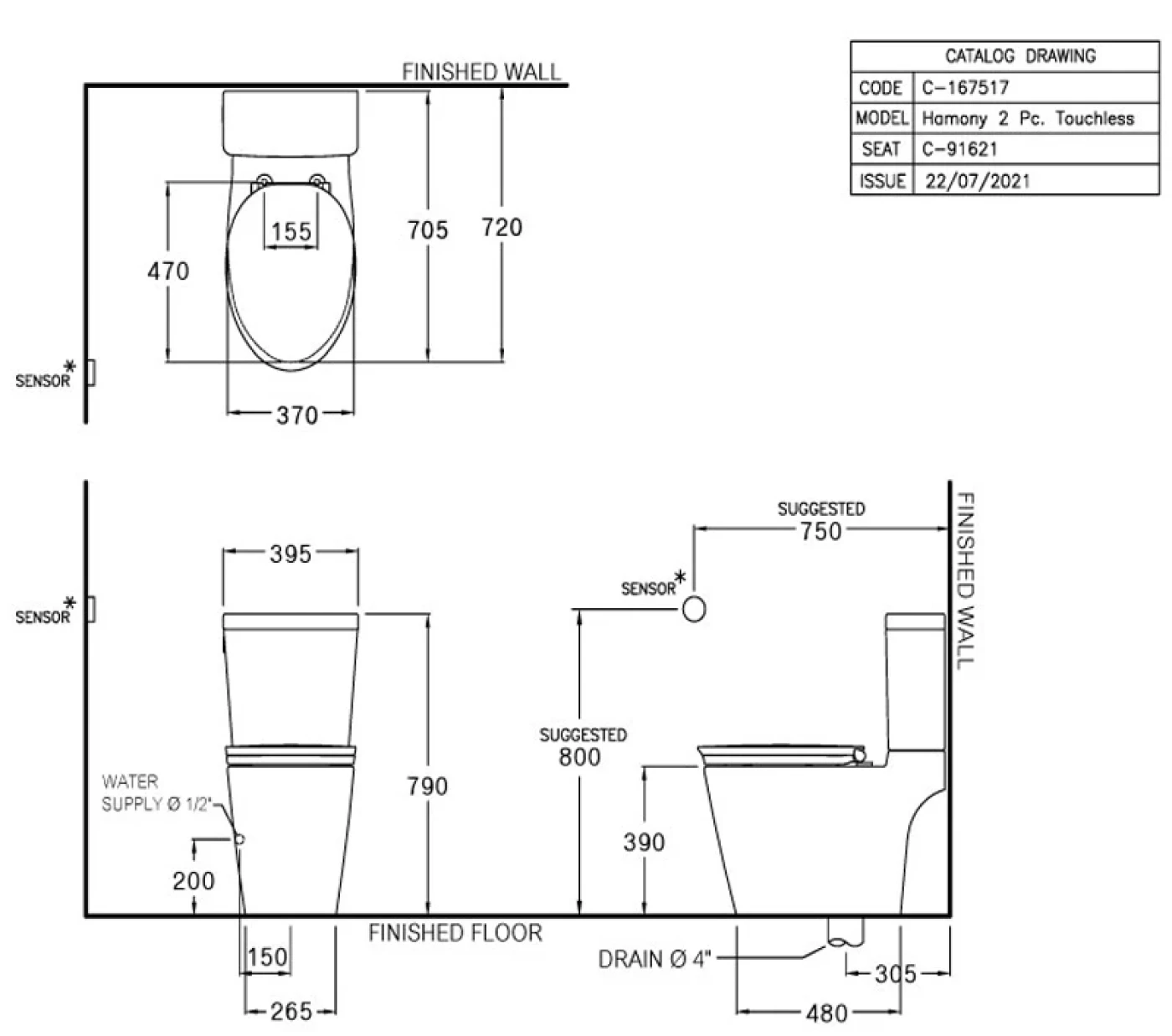 ban ve ky thuat bon cau cotto c167517
