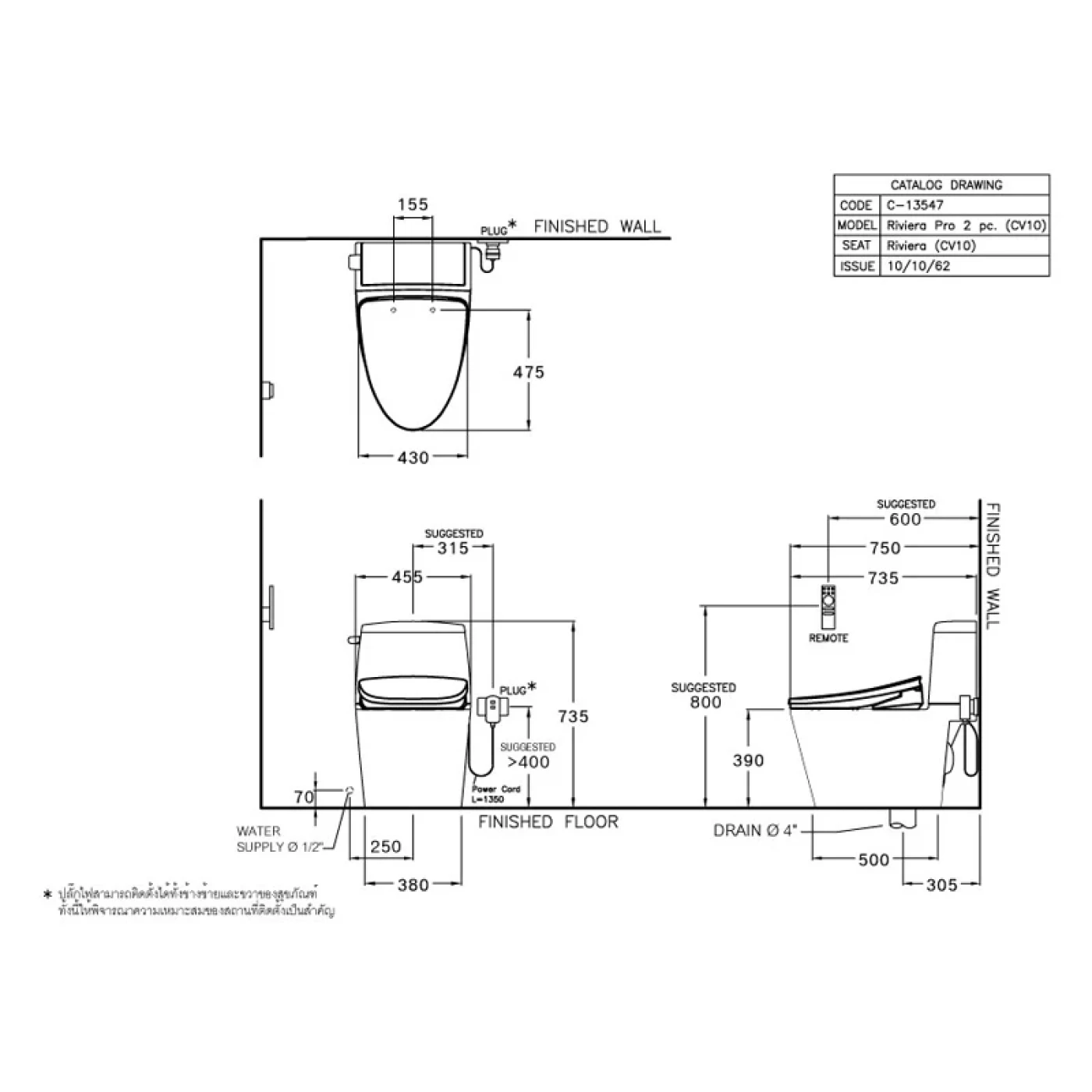 ban ve ky thuat bon cau thong minh cotto c13547 cv10