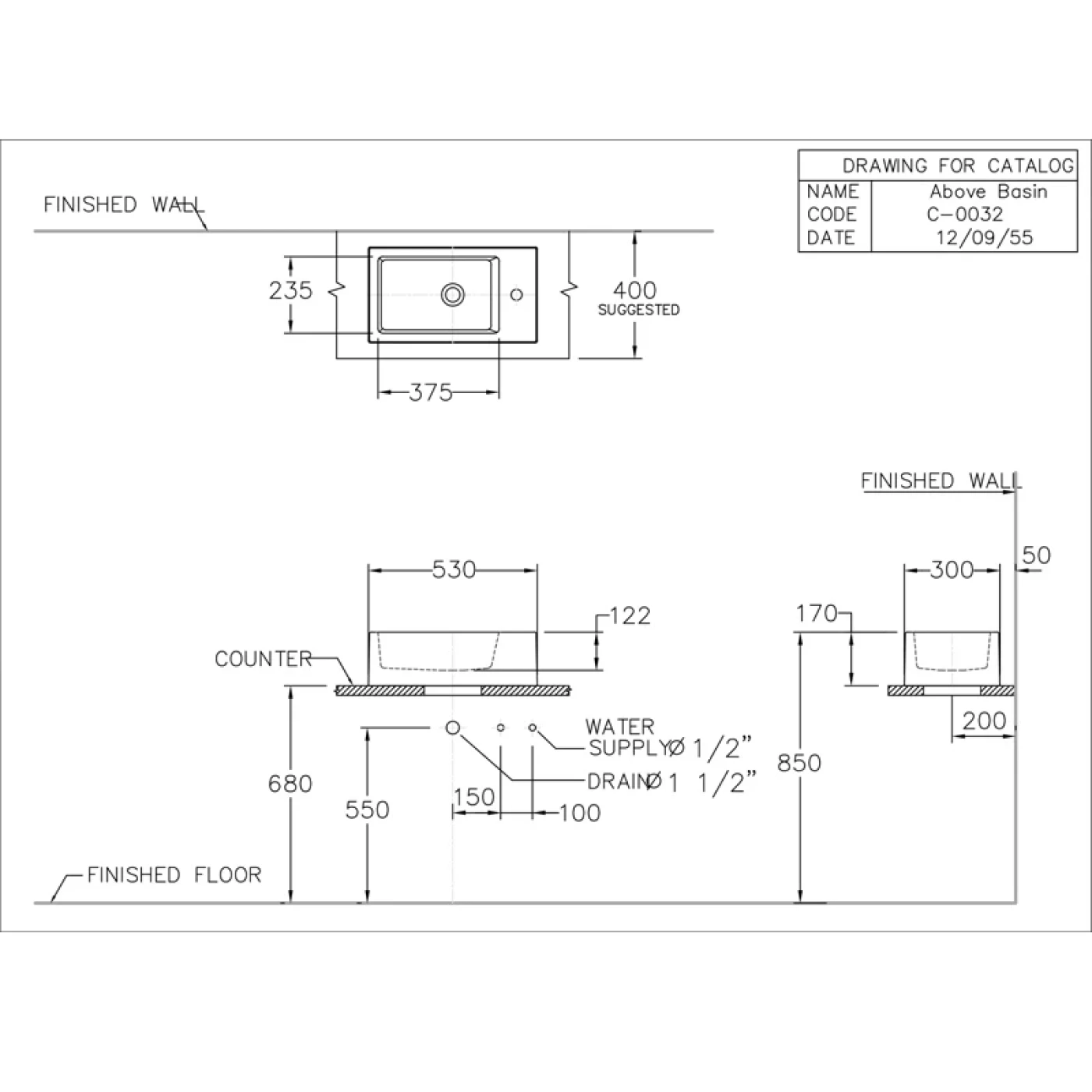 ban ve ky thuat chau rua cotto c0032