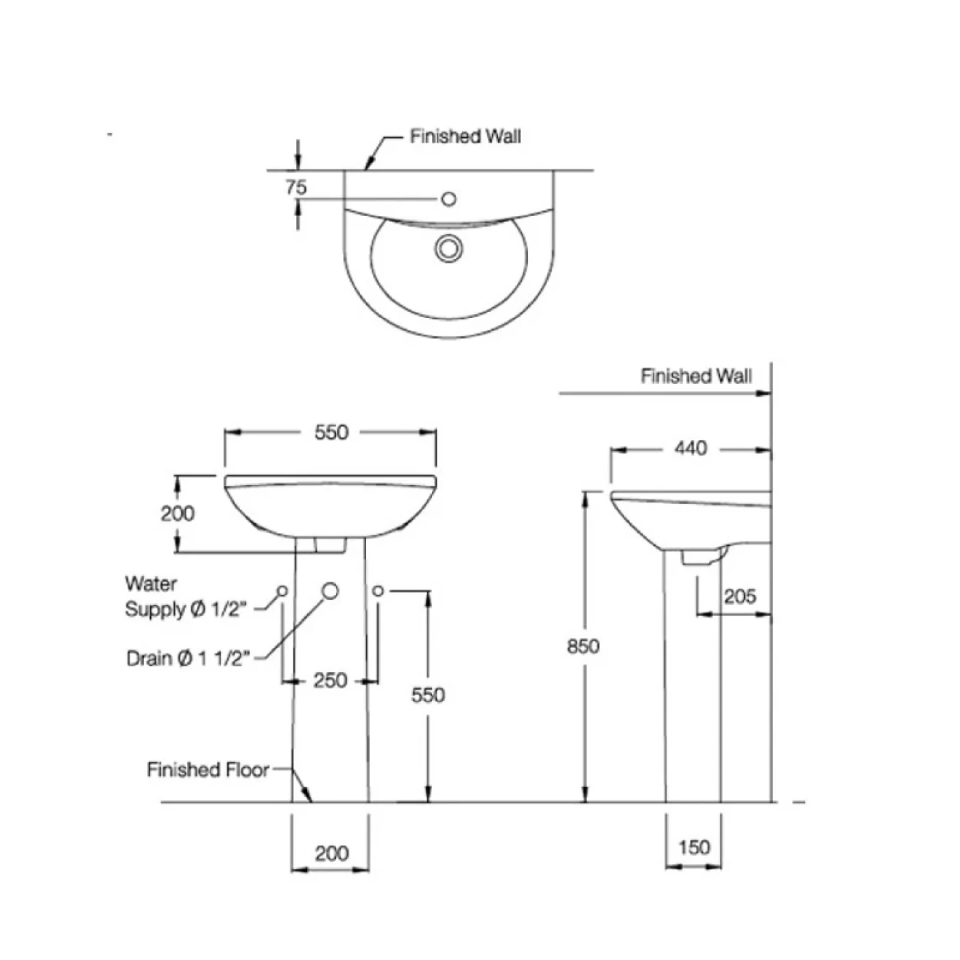 ban ve ky thuat chau rua cotto c014