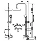 Sen tắm cây COTTO CT2149WS 2