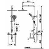 Sen tắm cây COTTO CT527W 2